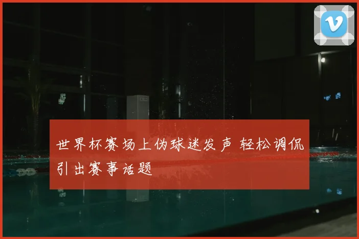 世界杯赛场上伪球迷发声 轻松调侃引出赛事话题